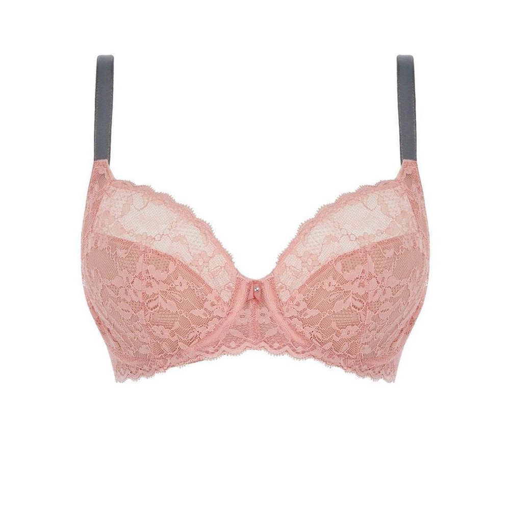 Freya Offbeat Side Support Underwire Bra - Rosehip Pink (UK Size 34K)
